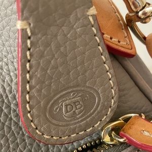 Dooney and Bourke grey satchel. Grey interior.